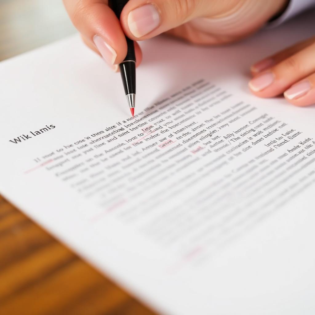 Cover Letter: Professional Edit